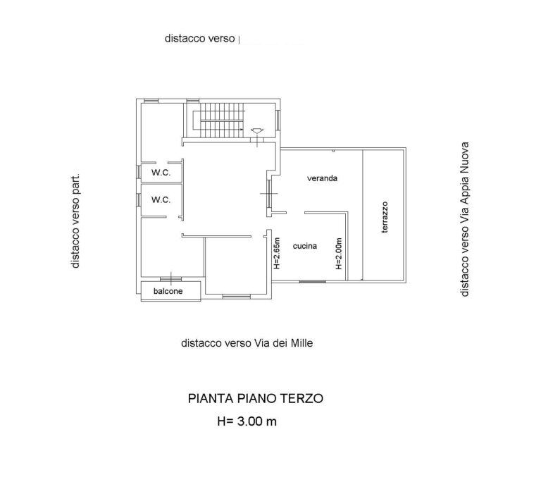 MARINO – VIA DEI MILLE